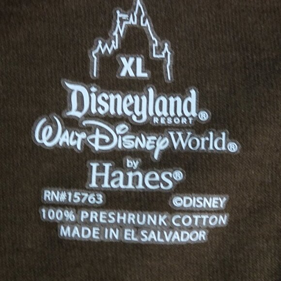 Walt Disney World Disneyland Brown Goofy Shirt XL - Picture 4 of 5